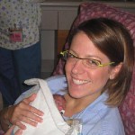 1st Time Holding Claire, 1 week after Mary Passed Away
